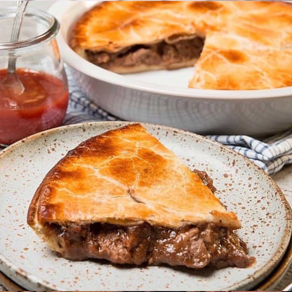 Beef And Bacon Pie